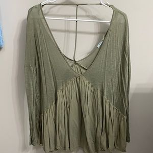 Green Urban Outfitters Blouse